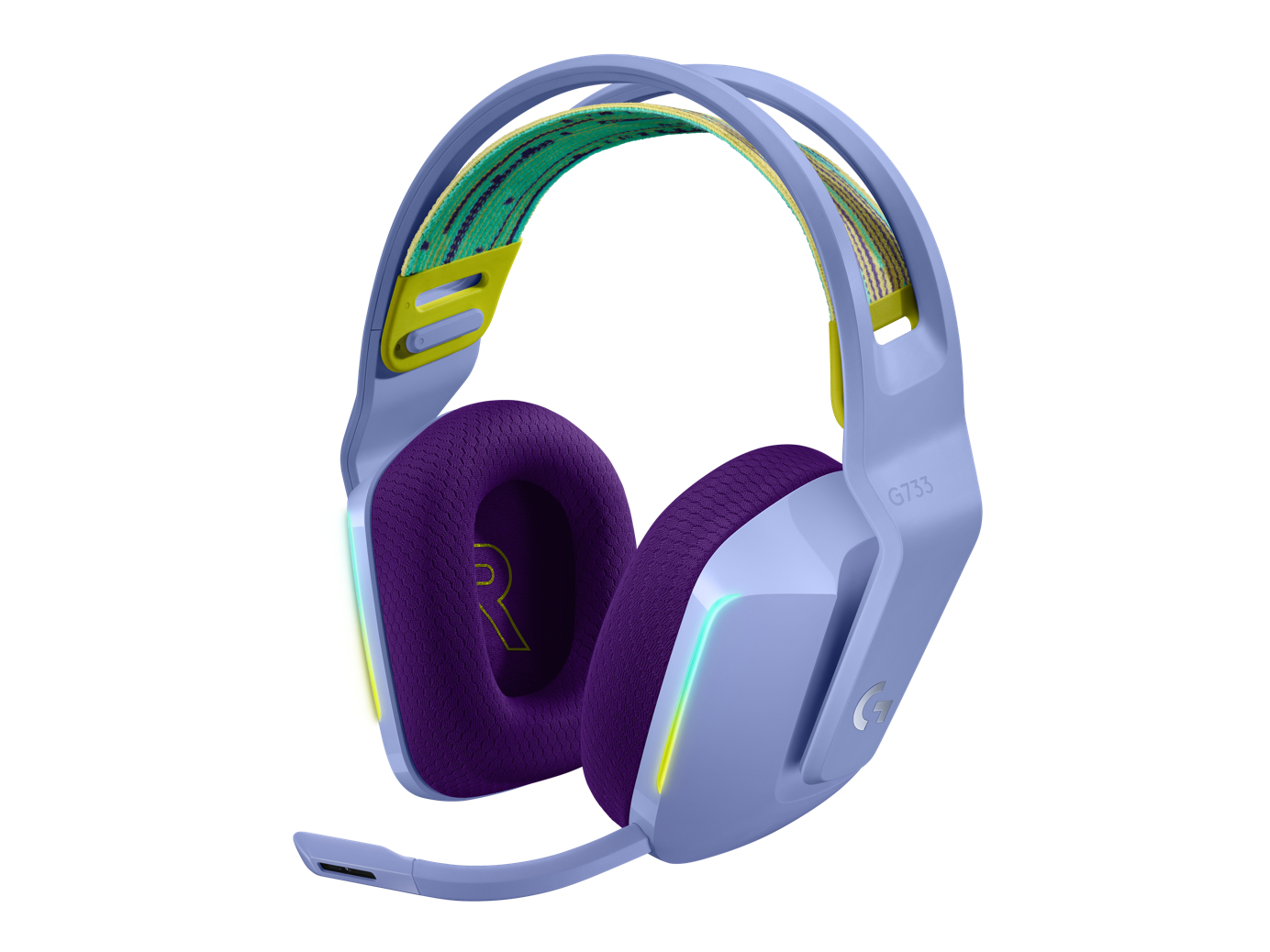 Logitech G G733 LIGHTSPEED Wireless RGB Gaming Headset, Ansicht 3