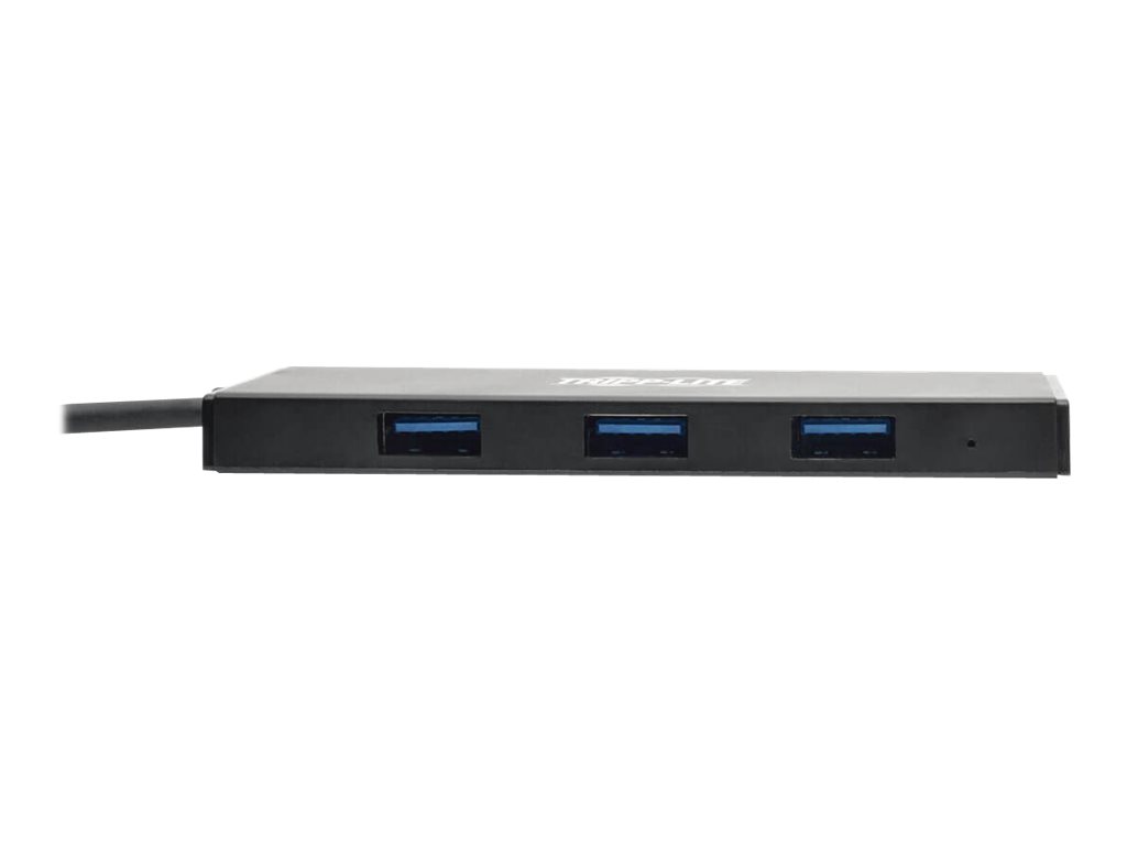 Tripp Eaton Tripp Lite series 4-Port Portable Slim USB 3.0 Superspeed Hub w/ Built In Cable, Ansicht 2