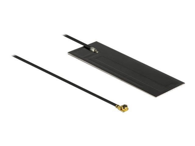 Delock LPWAN Antenna MHF I plug 0.96 dBi 1.13 15 cm PCB internal self adhesive