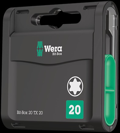 Wera Bit-Box - Schraubendreher-Bit - 20 Stücke, Ansicht 4
