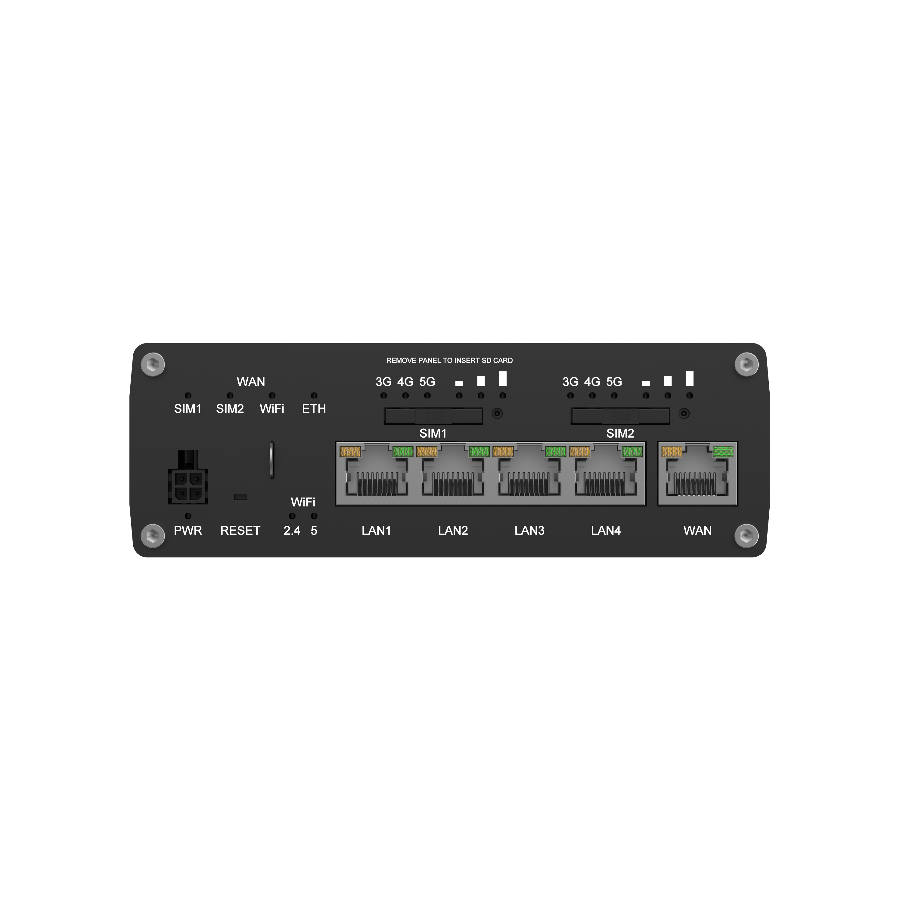 Teltonika RUTM52 5G Router, Ansicht 3