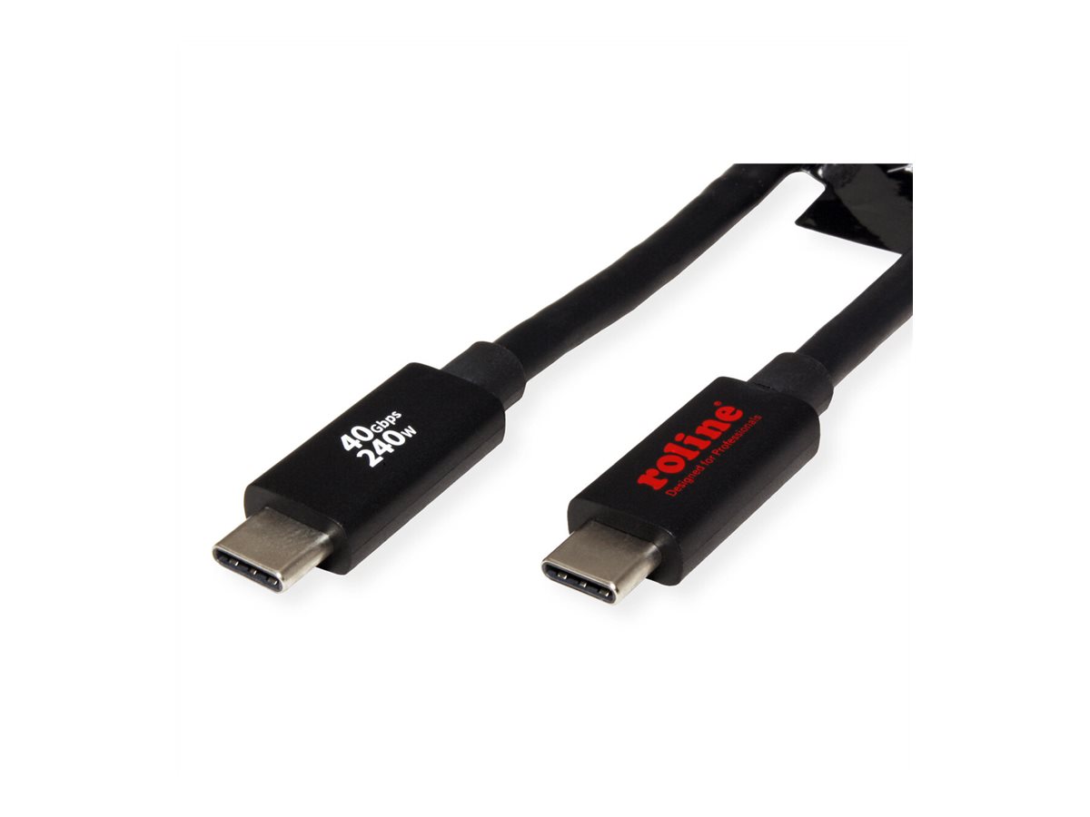 ROLINE USB-Kabel - USB-C (M) zu USB-C (M)