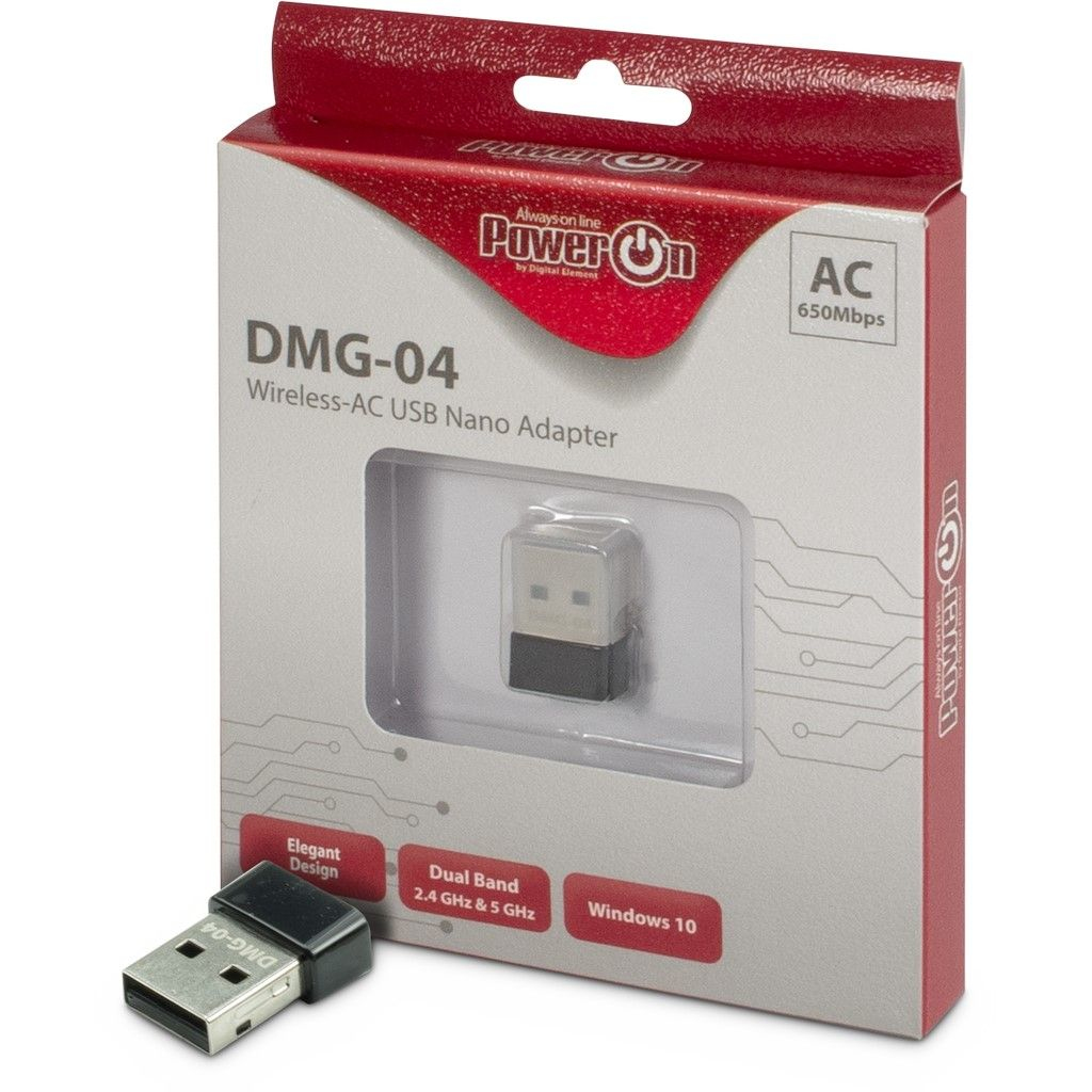 Inter-Tech DMG-04 - Netzwerkadapter - USB 2.0, Ansicht 2