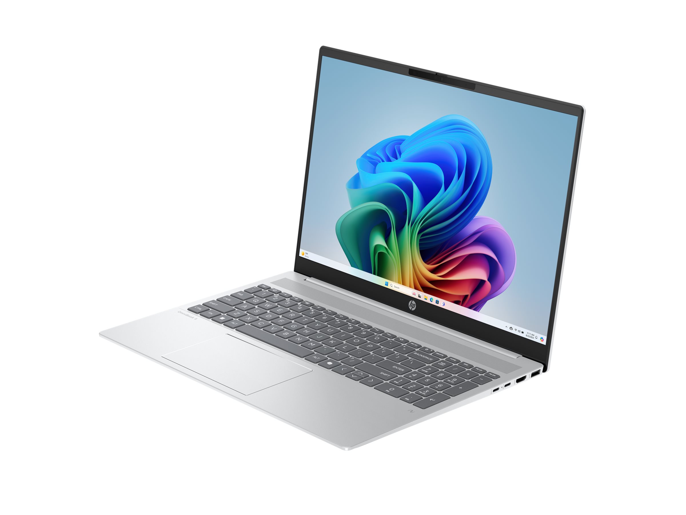 HP OmniBook 5 Laptop Next Gen AI 16-ag1173ng - AMD Ryzen AI 7 350 - Win 11 Home - Radeon 860M - 16 GB RAM - 512 GB SSD NVMe - 40.6 cm (16")