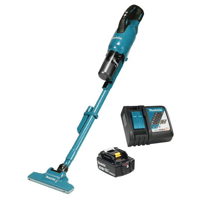 Makita DCL286FRF Akku-Handstaubsauger inkl. Akku 3.0Ah - 100W - Fassungsvermögen 250ml, Ansicht 2