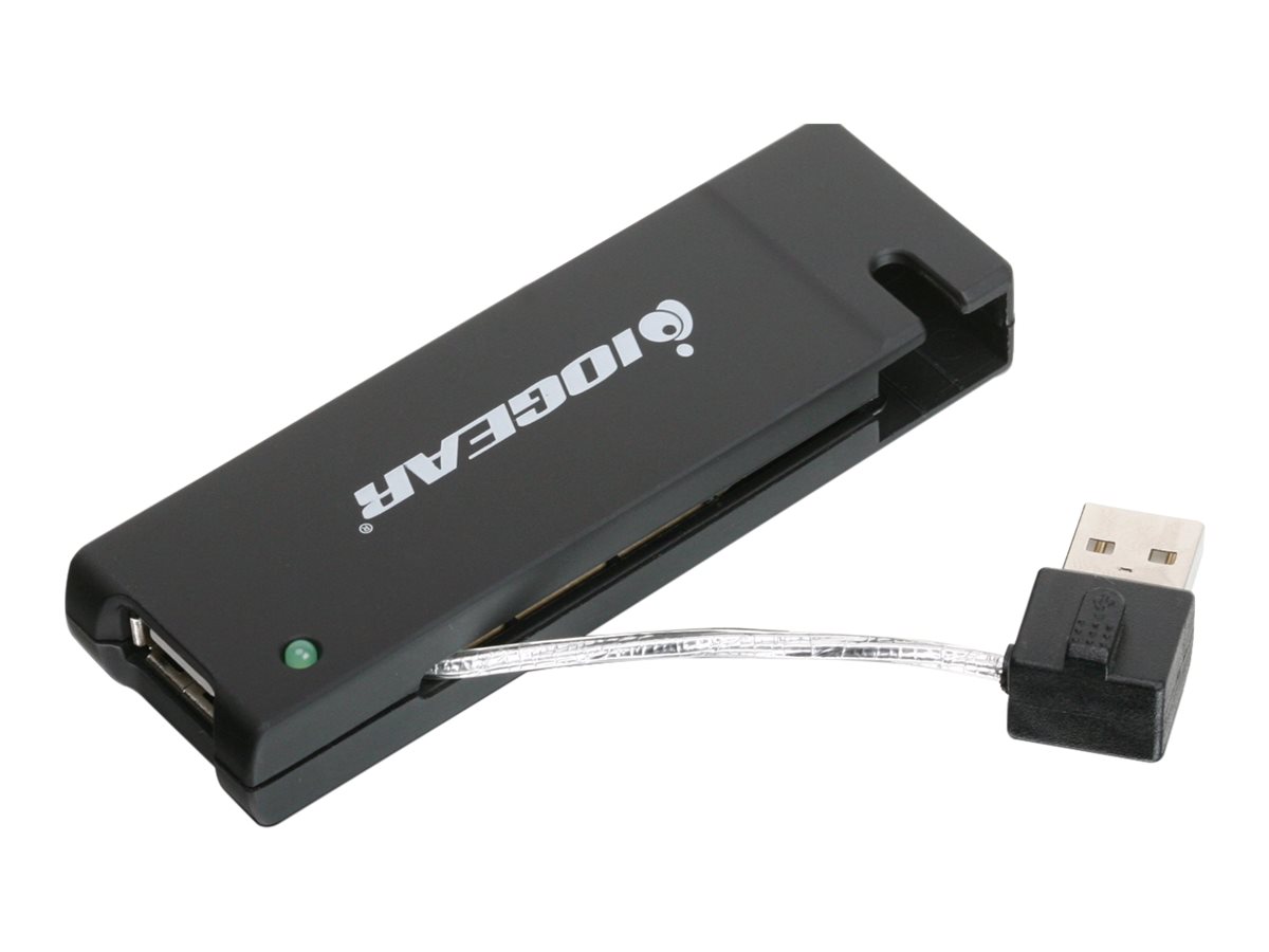 IOGEAR GUH285W6 - Hub - 4 x USB 2.0 - Desktop, Ansicht 3