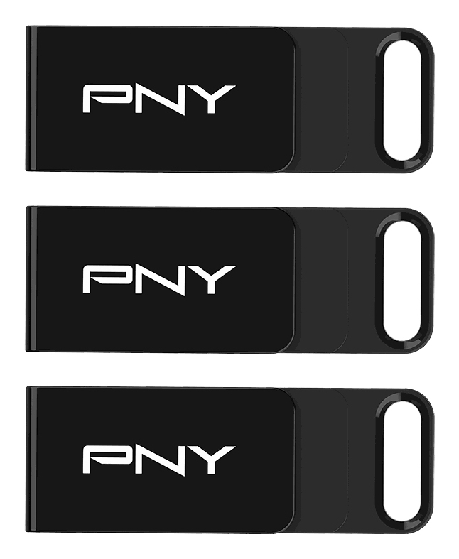 PNY Elite - USB-Flash-Laufwerk - 128 GB - USB-C, Ansicht 3