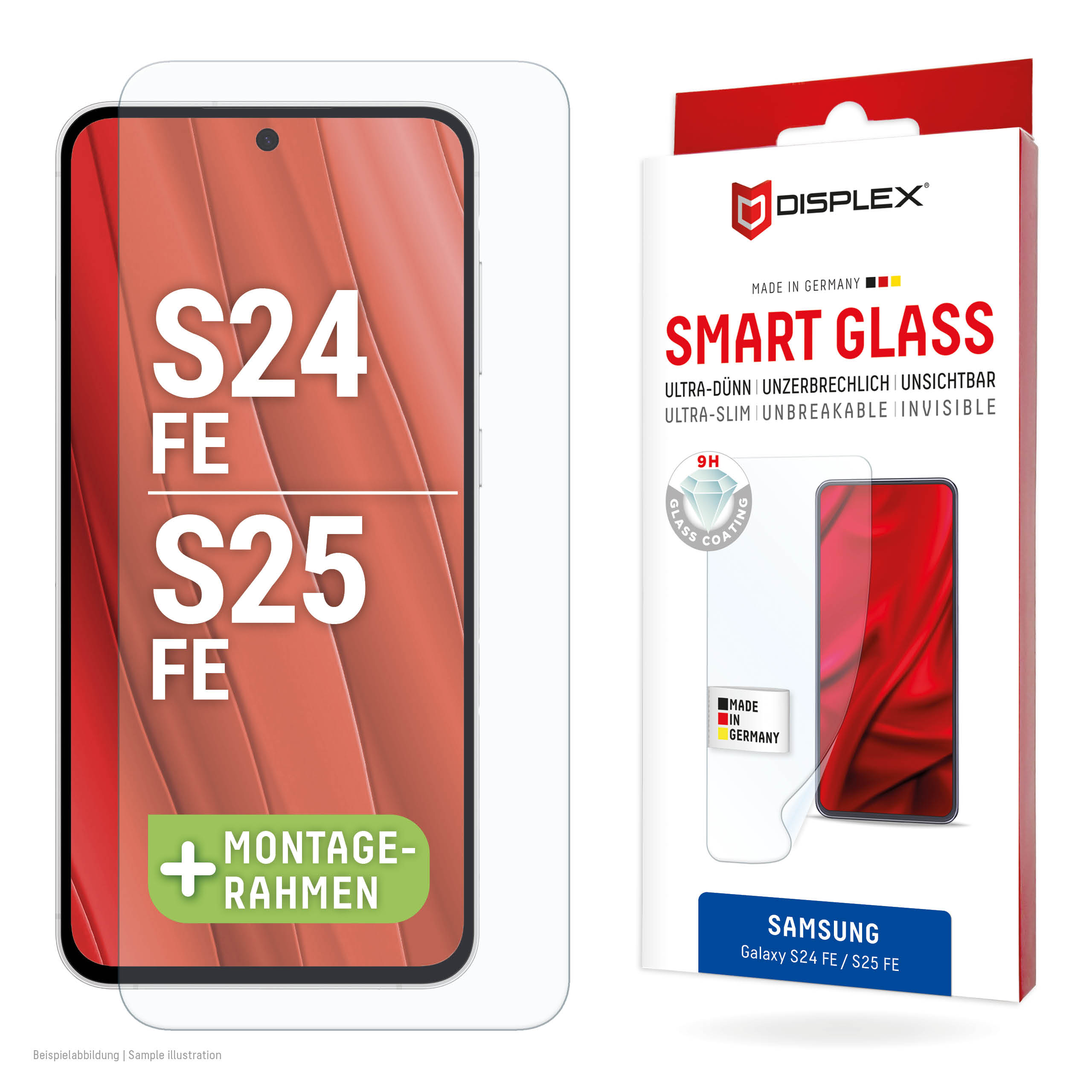 E.V.I. DISPLEX Smart Glass Samsung Galaxy S24 FE/S25 FE, Ansicht 2