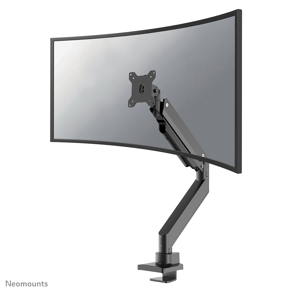 Neomounts Tischhalterung Für Curved Monitore, Klemme/Durchführung, 18 kg, 25,4 cm (10&quot;), 124,5 cm (49&quot;), 100 x 100 mm, Schwarz