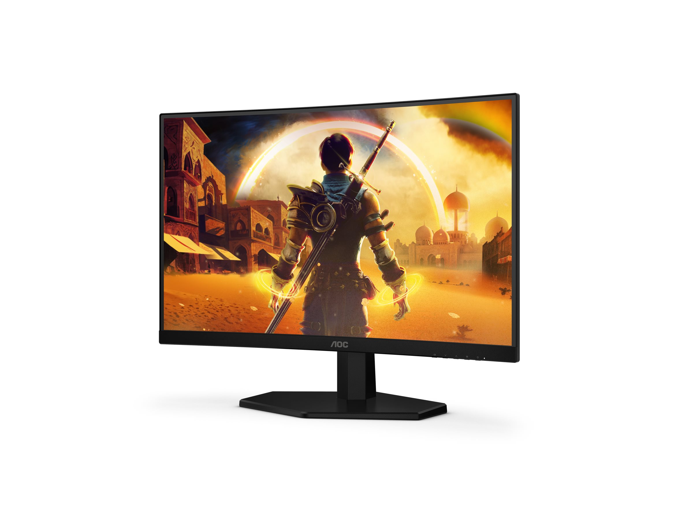 AOC Gaming C24G42E - LED-Monitor - Gaming - gebogen - 61 cm (24), Ansicht 3