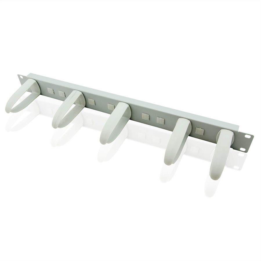 VALUE 19 Cable Management plate - Kabelführungsplatte für Schaltschrank - Grau - 1U - 25.4/48.3 cm (10/19), Ansicht 2
