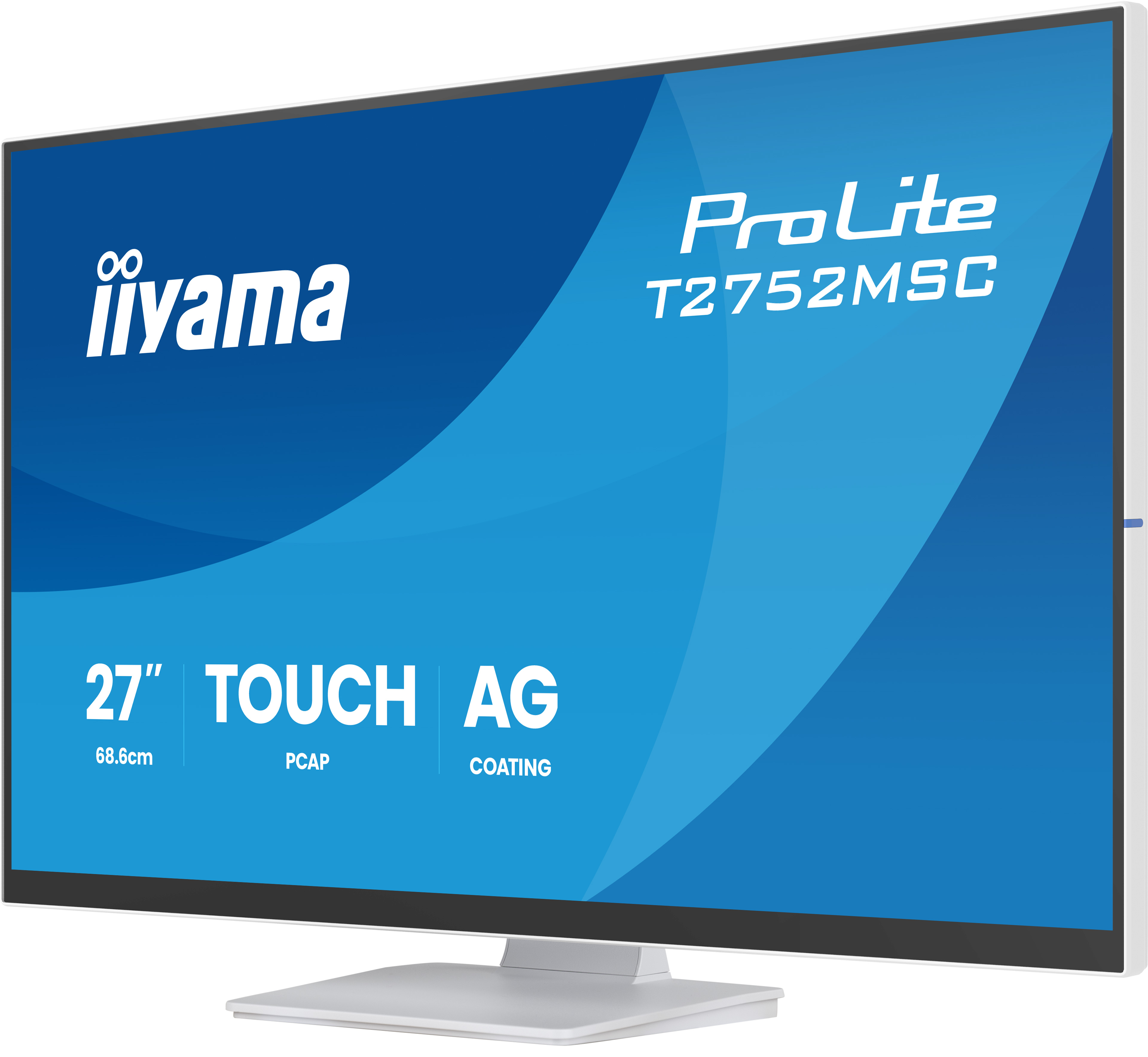 Iiyama T2752MSC-W1AG 27 - Flachbildschirm (TFT/LCD) - 68,6 cm, Ansicht 3