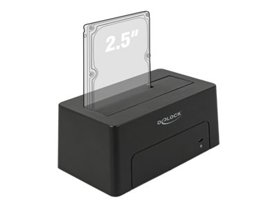 Delock HDD-Dockingstation Schächte: 1 - SATA 6Gbs - USB 3.1 (Gen 2)