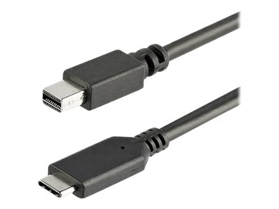 StarTech.com StarTech 1m / 3.3ft USB-C to Mini DisplayPort Cable - 4K 60Hz - Black - USB 3.1 Type C to mDP Adapter (CDP2MDPMM1MB)