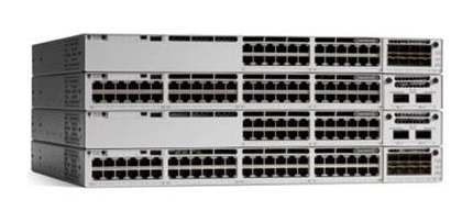 Cisco Catalyst C9300-48T-E, Managed, L2/L3, Gigabit Ethernet (10/100/1000), Vollduplex, Rack-Einbau