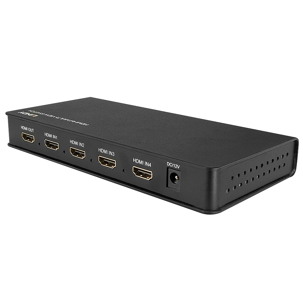 Lindy HDMI 4x1 Multi-View Switch - Video/Audio-Schalter, Ansicht 4