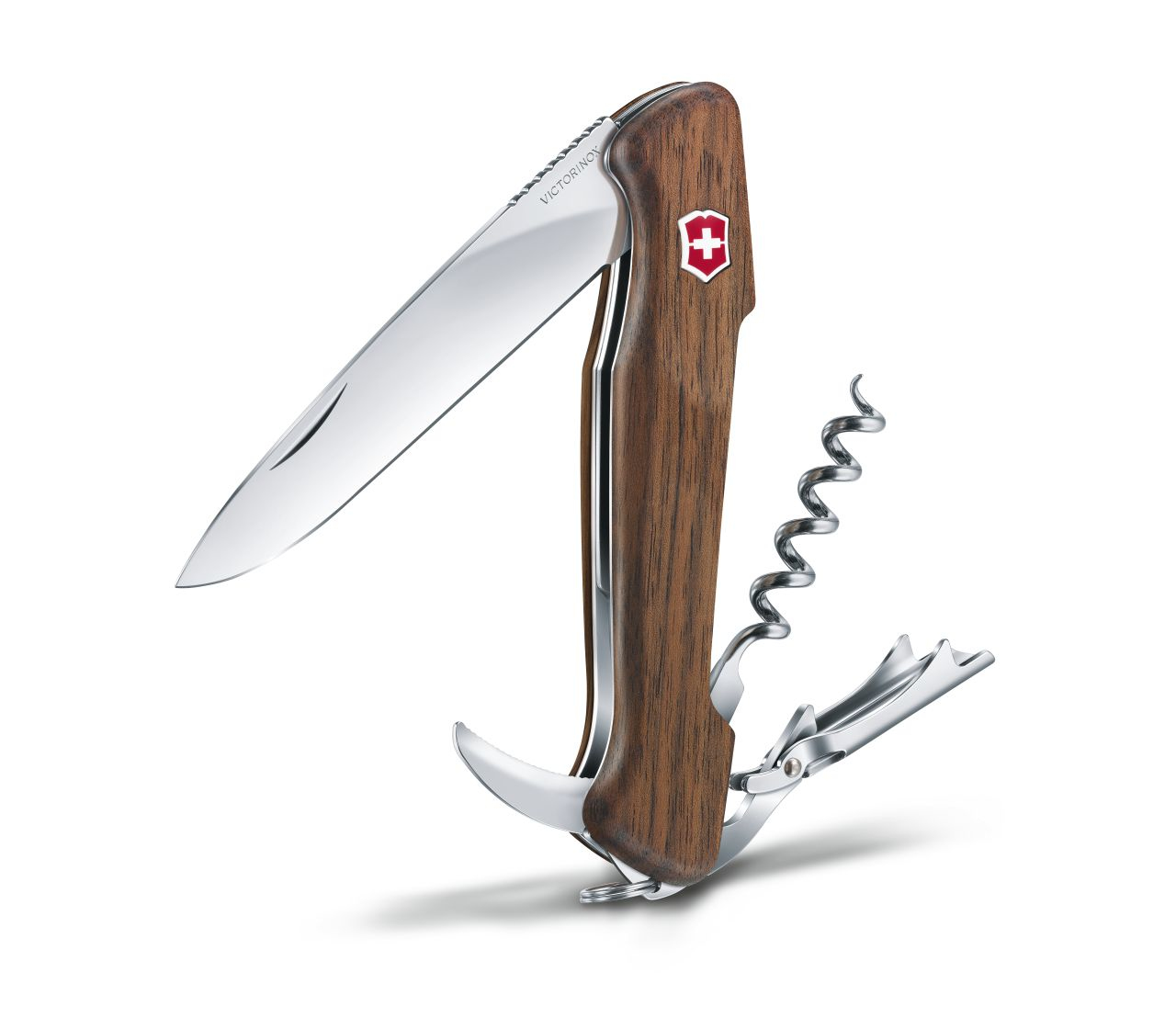 Victorinox Wine Master - Messer mit Feststellklinge - Multi-Tool-Messer - Clippunkt - Holz - Holz - 6 Werkzeug, Ansicht 2