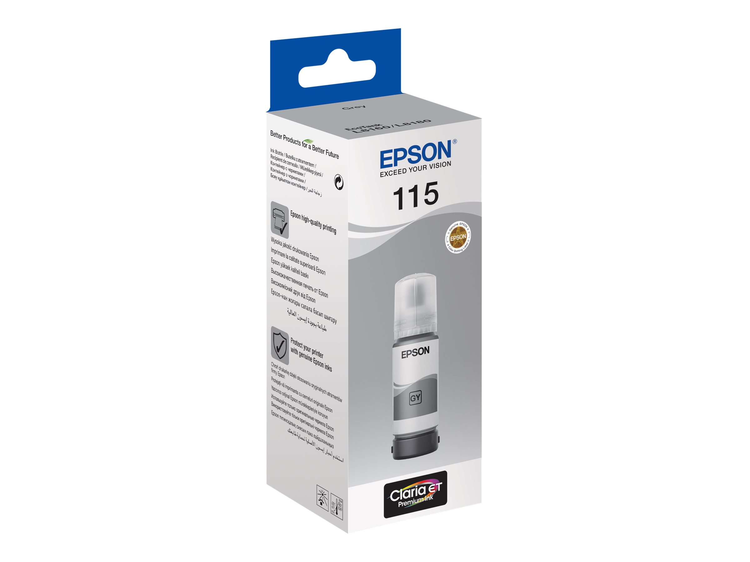 Epson EcoTank 115 - 70 ml - Grau - original Image