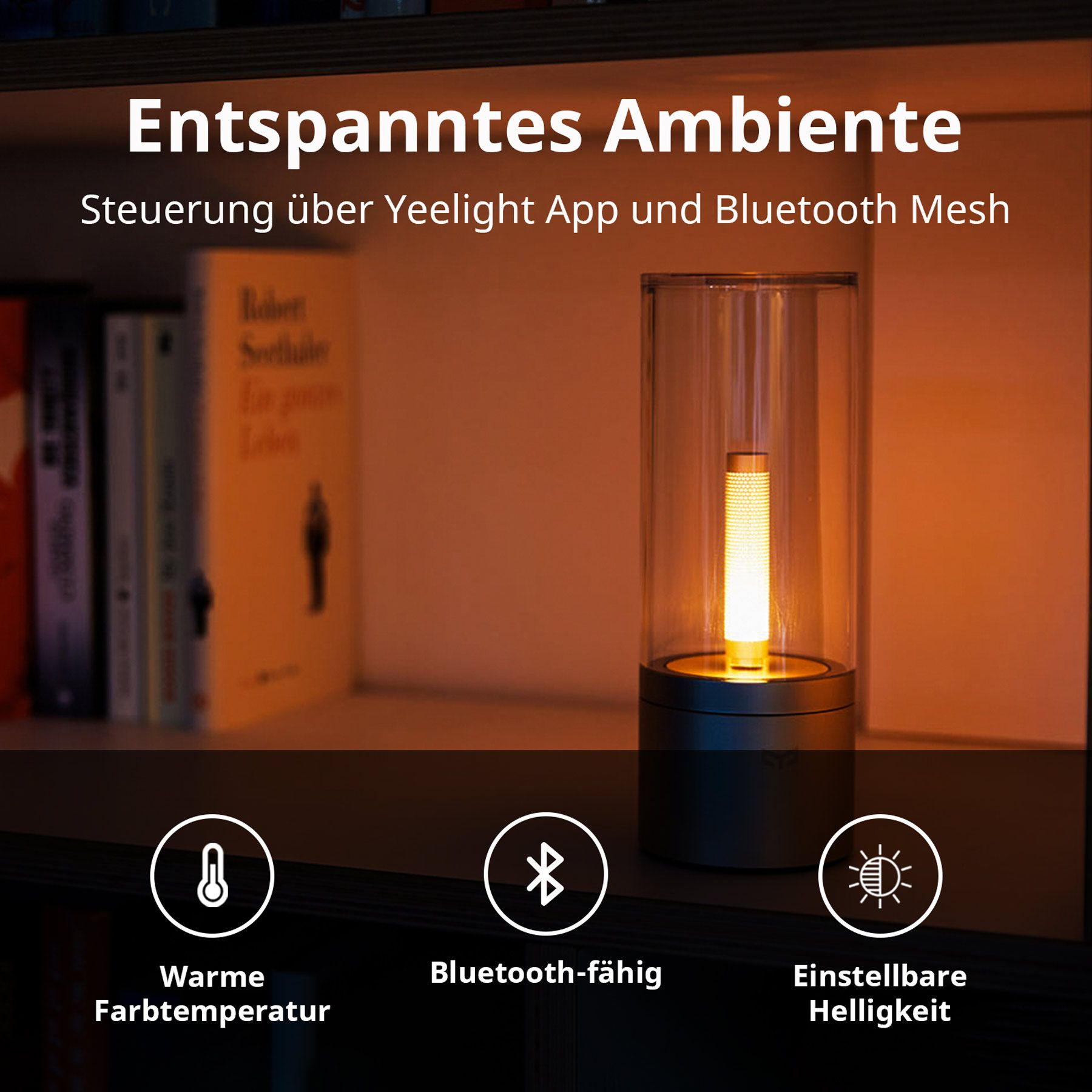 Yeelight Candela Leuchte, Ansicht 3