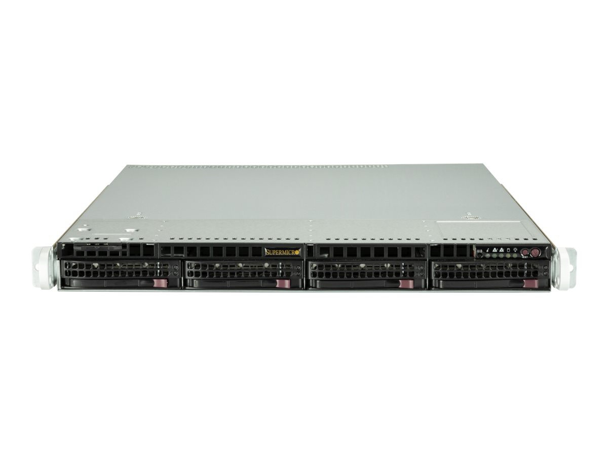 Supermicro UP SuperServer 510T-WTR - Server - Rack-Montage - 1U - 1-Weg - keine CPU - RAM 0 GB - SATA - Hot-Swap 8.9 cm (3.5")