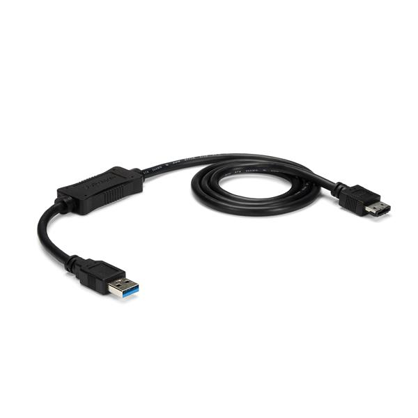 StarTech.com 80cm USB 3.0 auf eSATA Festplatten / HDD / SSD / ODD Kabel, Ansicht 2