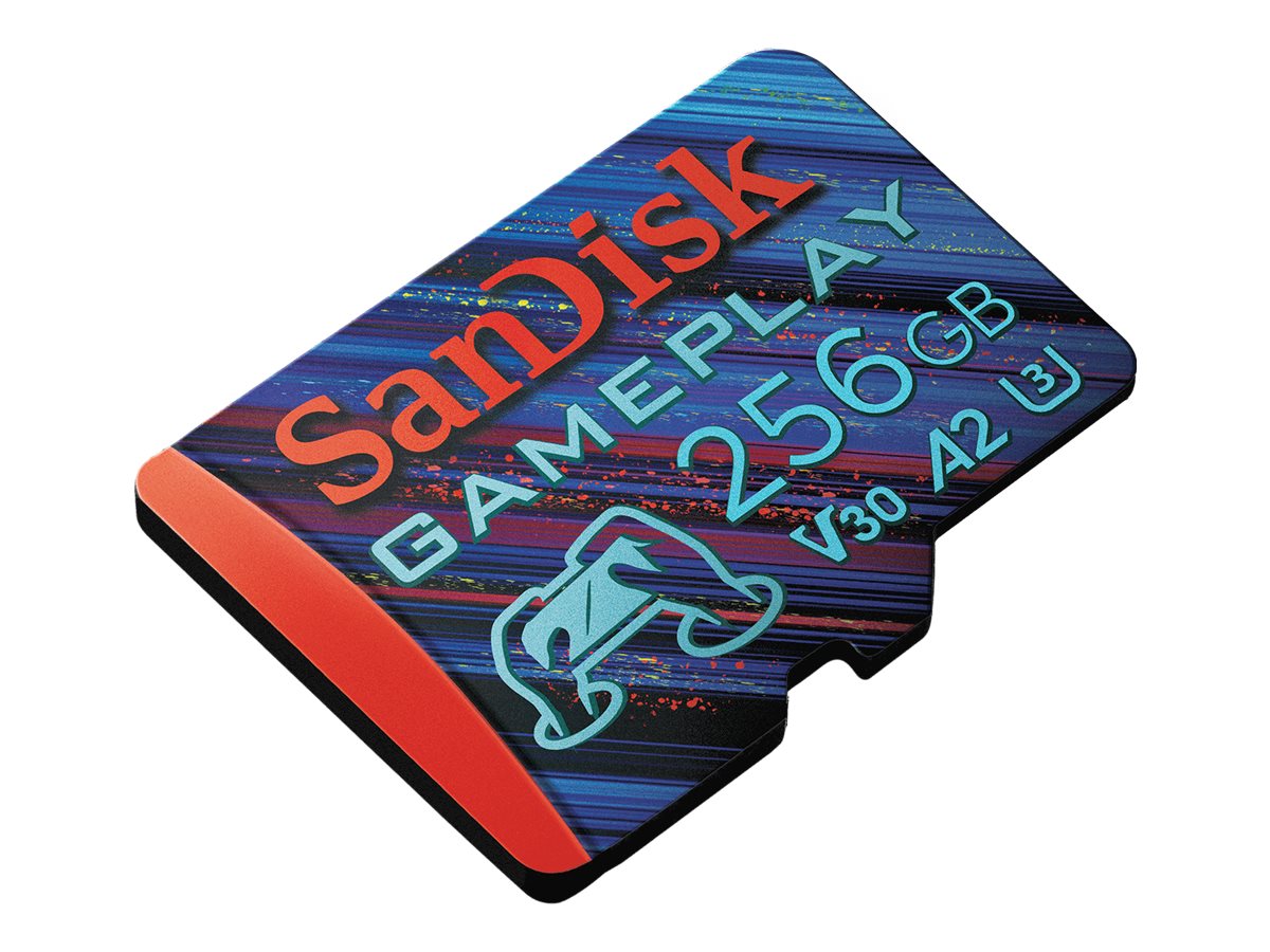 SanDisk GamePlay - Flash-Speicherkarte - 256 GB, Ansicht 2