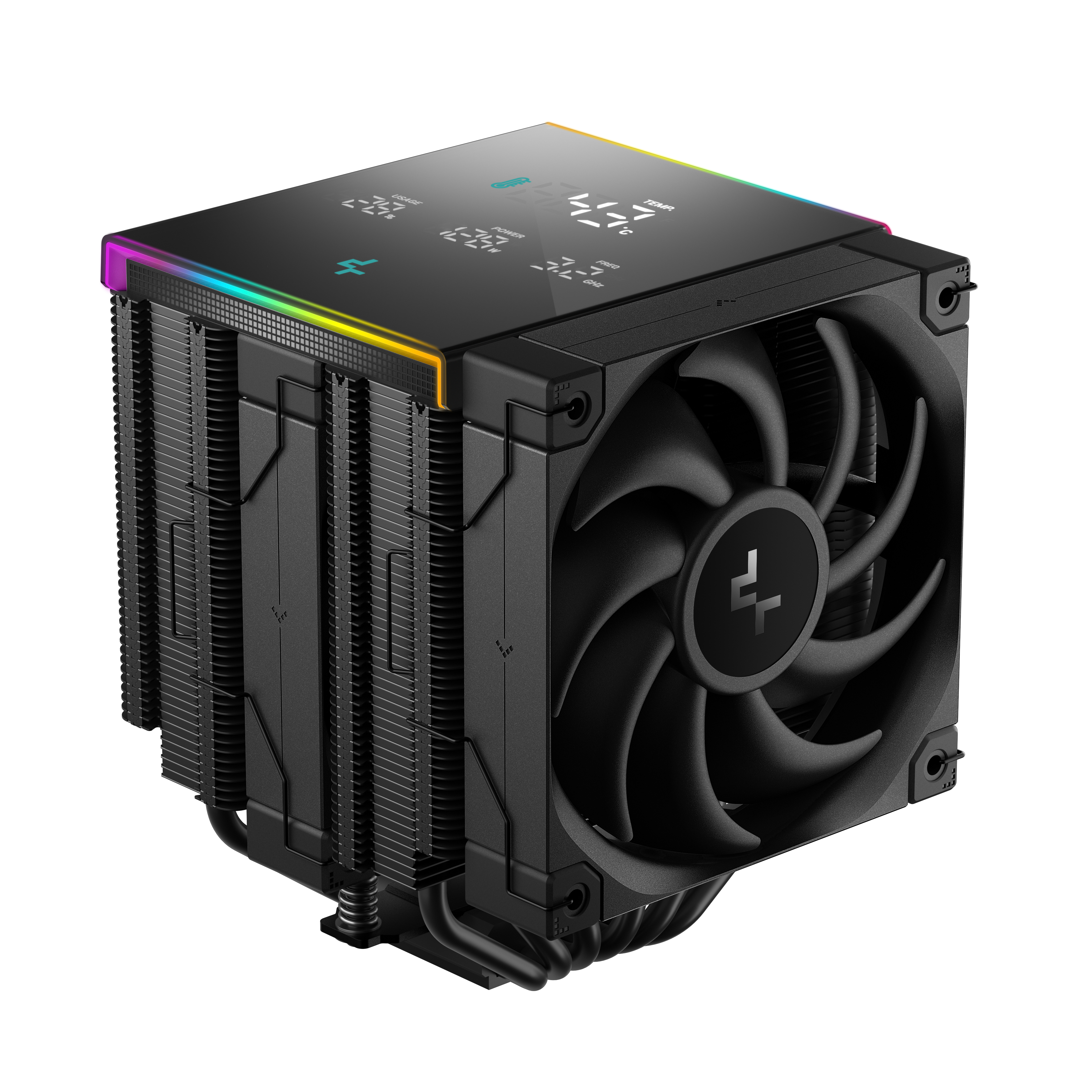 Deepcool AK620 DIGITAL PRO - Prozessor-Luftkühler - (für: LGA2066, LGA2011-3, LGA2011, LGA1851, LGA1700, LGA1200, ...), Ansicht 4