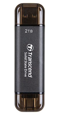 Transcend ESD310C - SSD - 2 TB - extern (tragbar), Ansicht 3