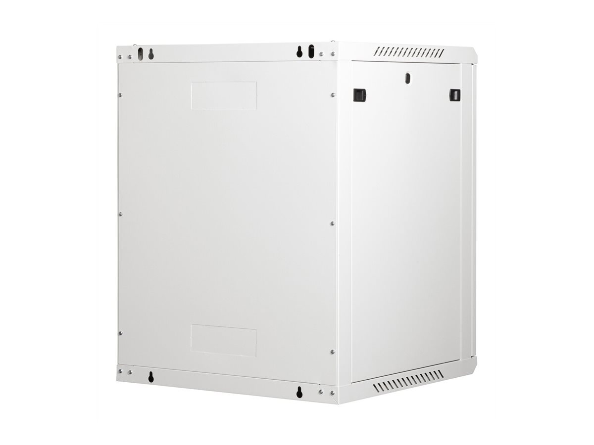 ROLINE Basic Plus - Gehäuse Netzwerkschrank - 600x600 BxT - geeignet für Wandmontage - RAL 7035, Hellgrau - 15U - 19, Ansicht 4