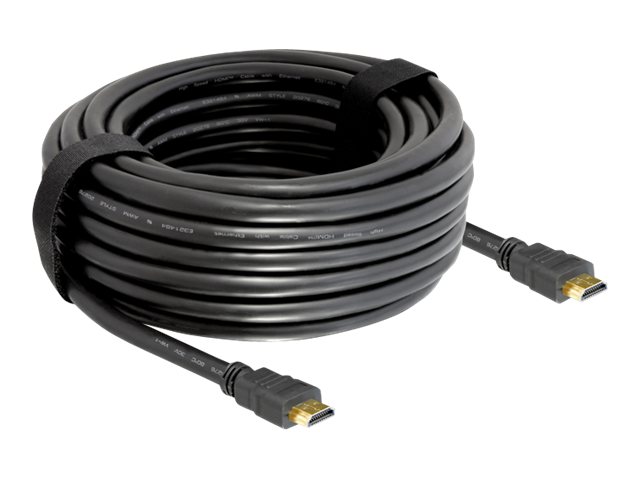Delock High Speed HDMI with Ethernet - HDMI mit Ethernetkabel - HDMI M (82710)