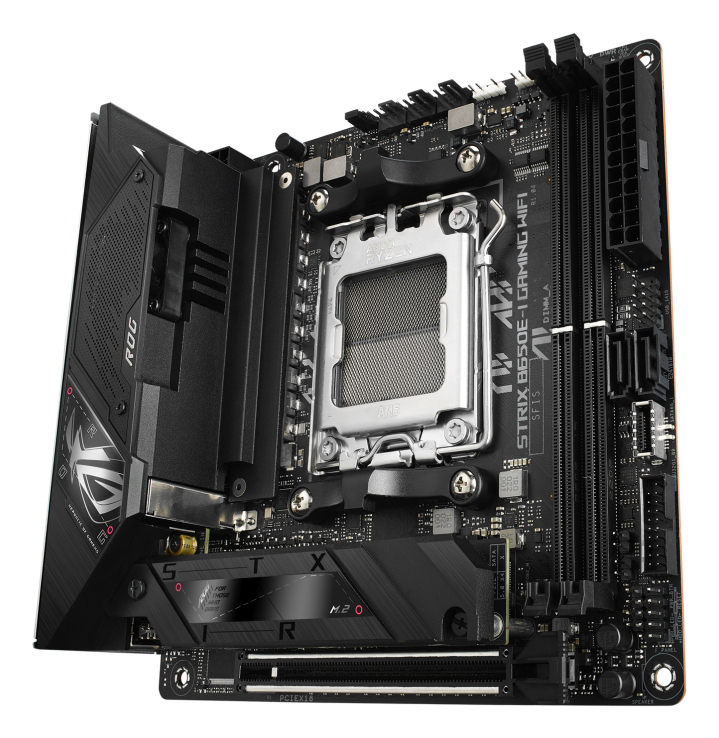 ASUS ROG Strix B650E-I Gaming WiFi - Motherboard - Mini-ITX - Socket AM5 - AMD B650 Chipsatz, Ansicht 4