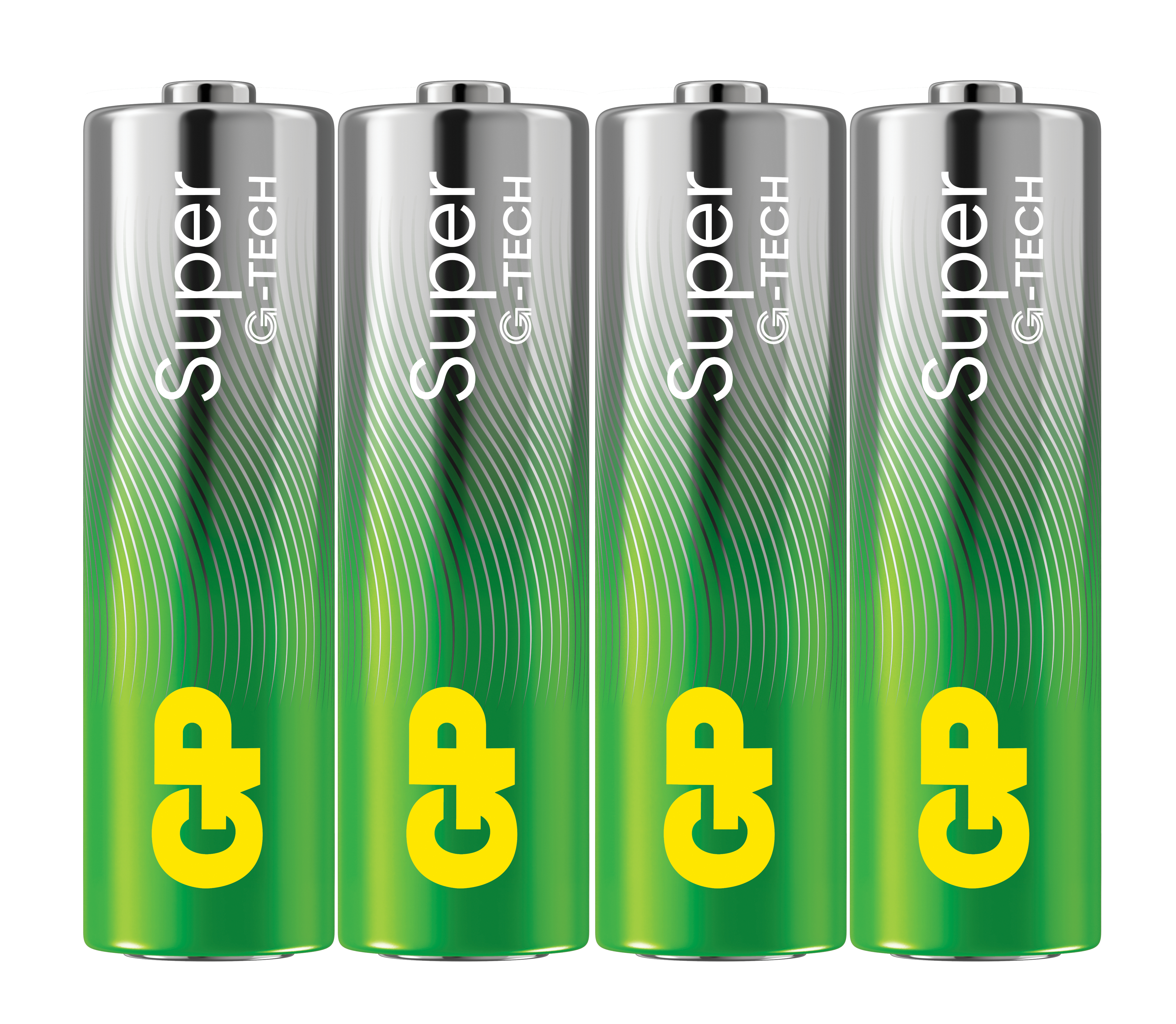 GP Battery GP Super - Batterie 4 x AA-Typ - Alkalisch, Ansicht 2