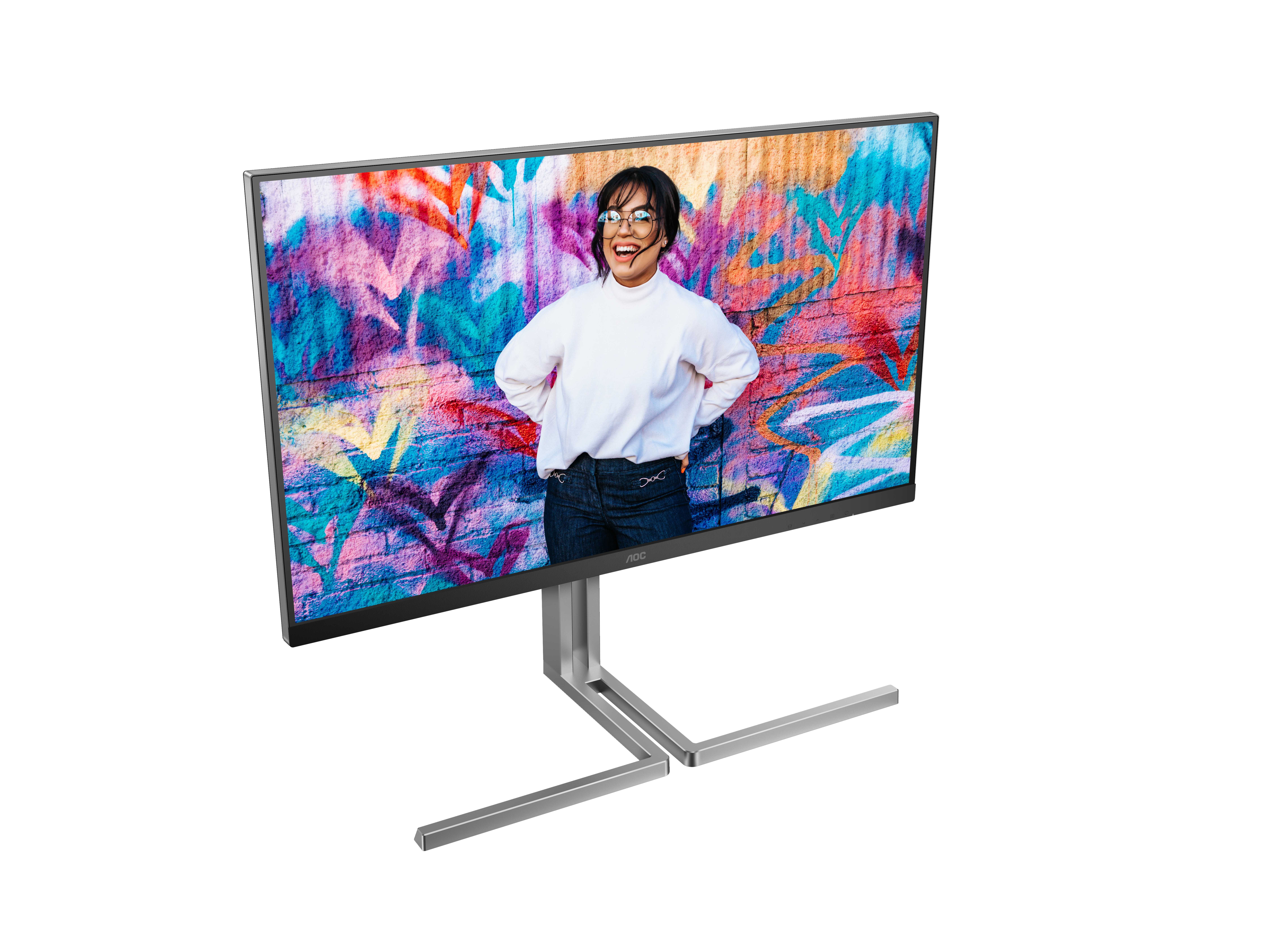 AOC U32U3CV - Graphic Pro Series - LED-Monitor - 81.3 cm (32), Ansicht 4