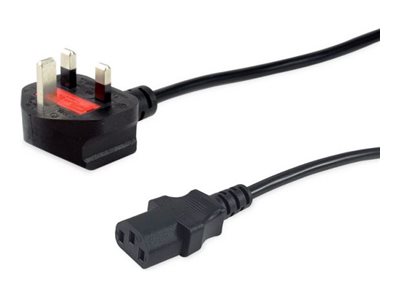 Equip Stromkabel - power IEC 60320 C13 zu BS 1363