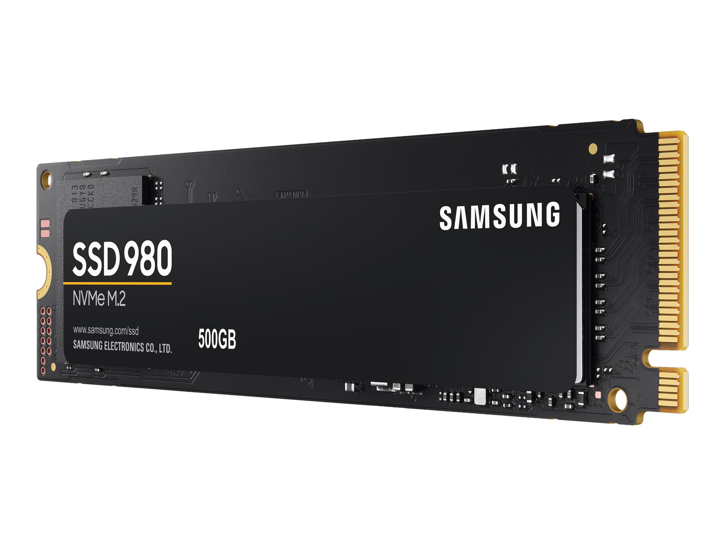 Samsung 980 MZ-V8V500BW - 500 GB SSD - intern - M.2 2280 - PCI Express 3.0 x4 (NVMe)