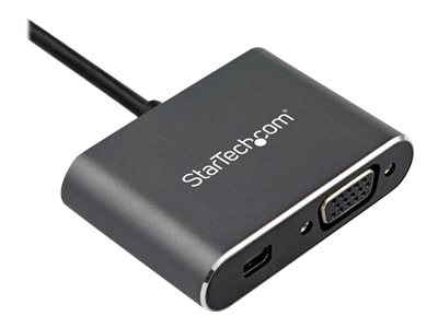 StarTech.com StarTech CDP2MDPVGA USB-C Multiport Adapter (Mini DisplayPort oder VGA, 4K 60Hz, HDR2, 2-in-1-USB Typ C zu mDP oder VGA)