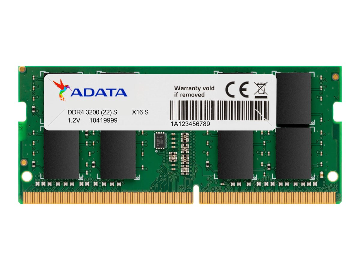 ADATA Premier Series - DDR4 - 8 GB - SO DIMM 260-PIN ADATA Premier Series - DDR4 - 8 GB - SO DIMM 260-PIN