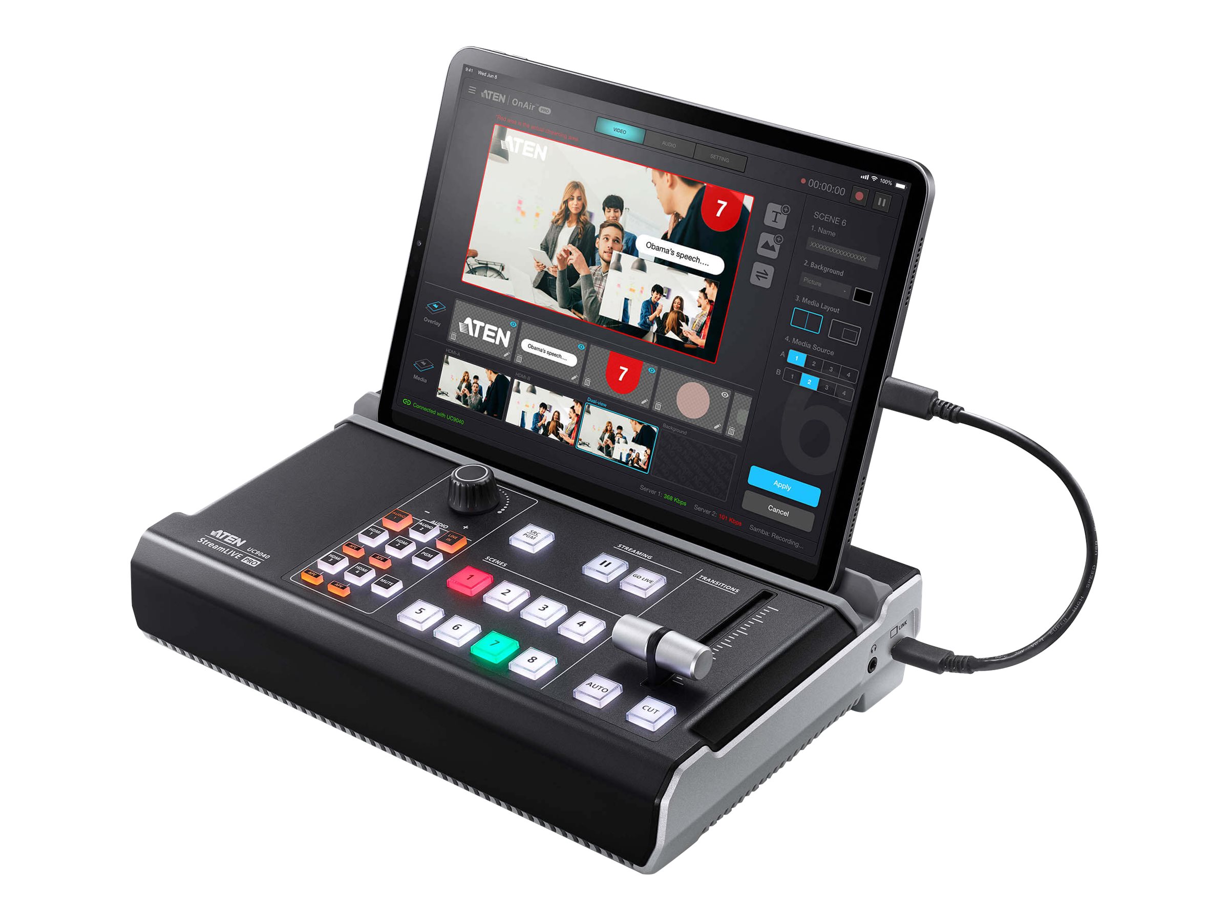 ATEN StreamLIVE PRO UC9040 - Videoproduktionssystem