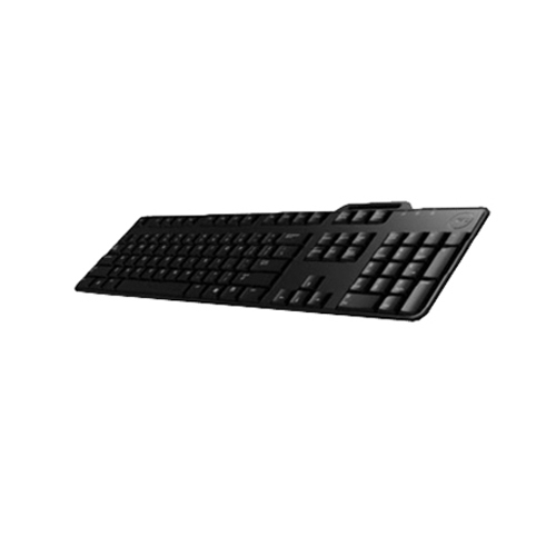 Dell KB813, Volle Größe (100%), Kabelgebunden, USB, Mechanischer Switch, QWERTZ, Schwarz