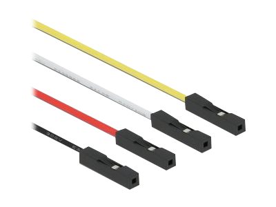 Delock Conversion IOT Grove Kabel 4 Pin Stecker zu 4 x Jumper Buchse 50 cm