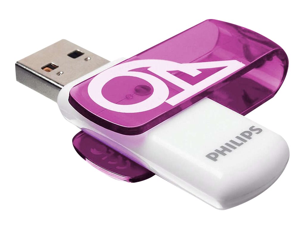 Philips FM64FD05B Vivid Edition 2.0 - USB-Flash-Laufwerk, Ansicht 3