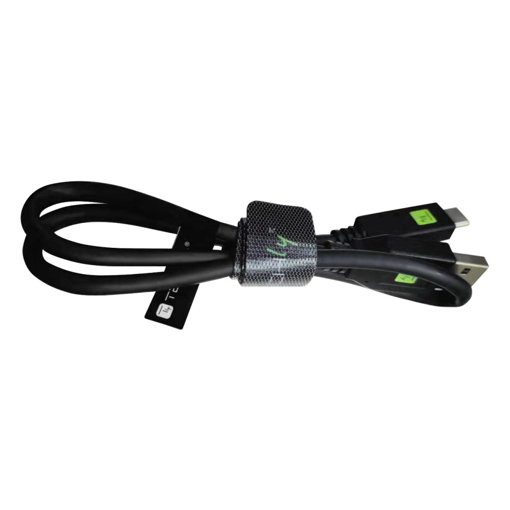 Techly USB3.1 Kabel Stecker Typ-A - USB Typ-C Schwarz 0.5 m - Kabel - Digital/Daten, Ansicht 4