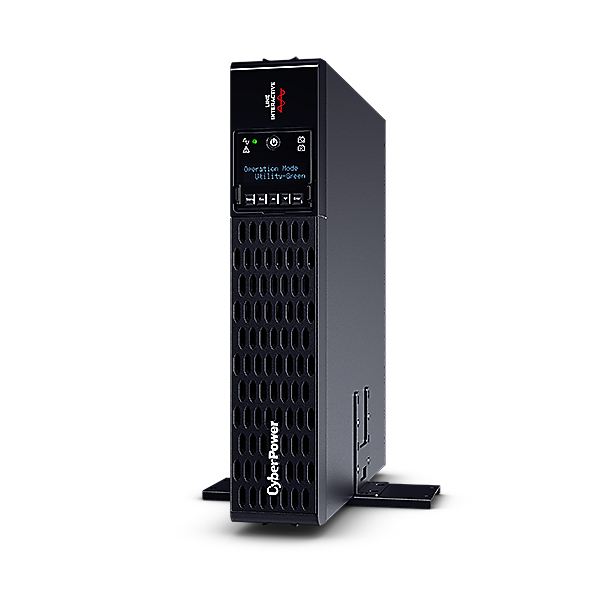 CyberPower Systems USV PR-XL Tower/19-PRIII-Serie 1000VA/1000W 2HE Line-Interactive reiner Sinus, Ansicht 3