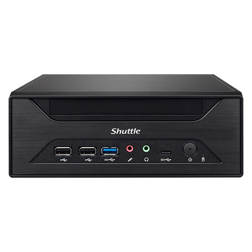 Shuttle XPC slim XH610 - Barebone - Slim-PC - LGA1700-Sockel, Ansicht 2