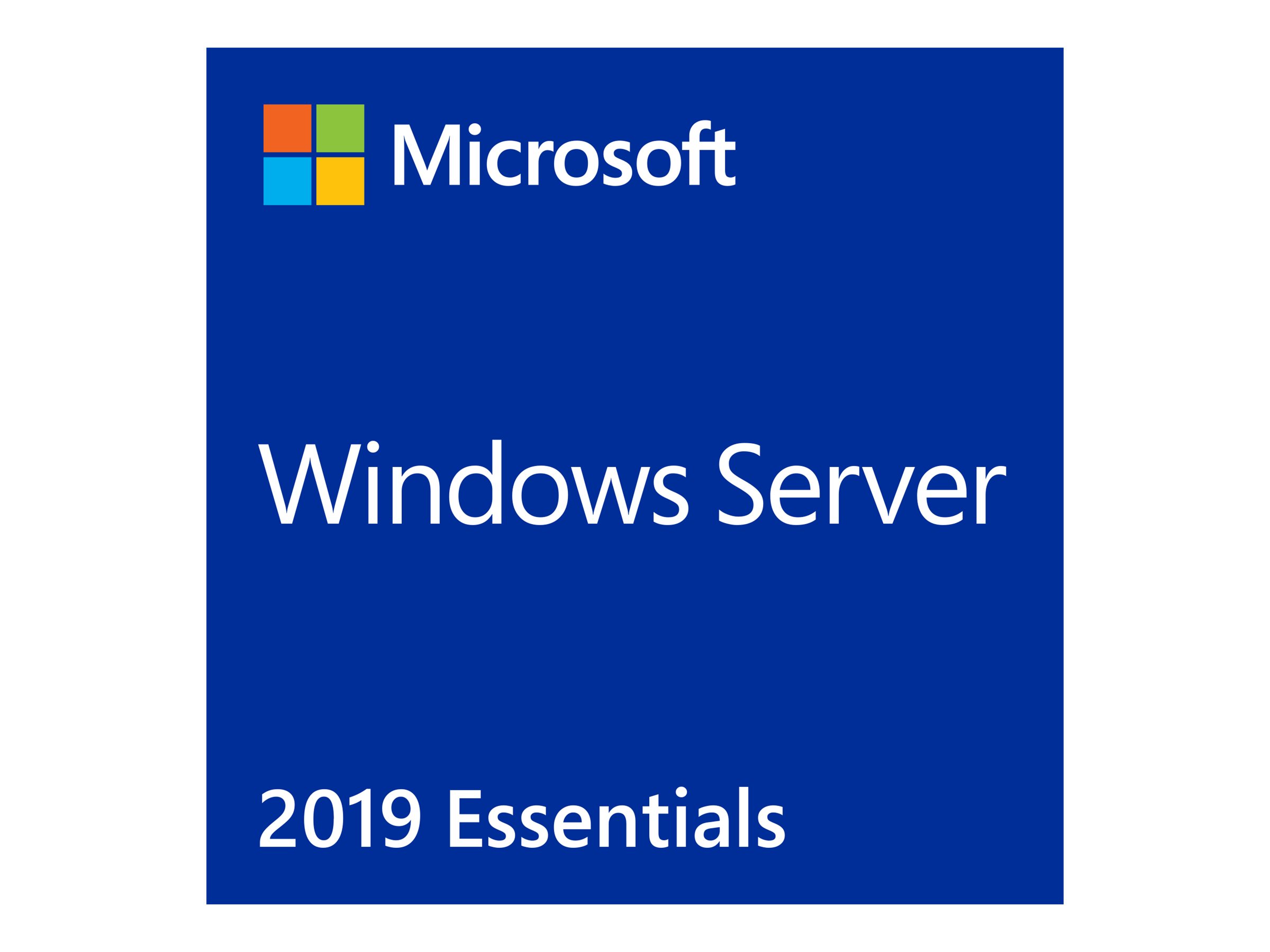 Microsoft Windows Server 2019 Essentials - Lizenz - 1 Lizenz - ROK - Mehrsprachig