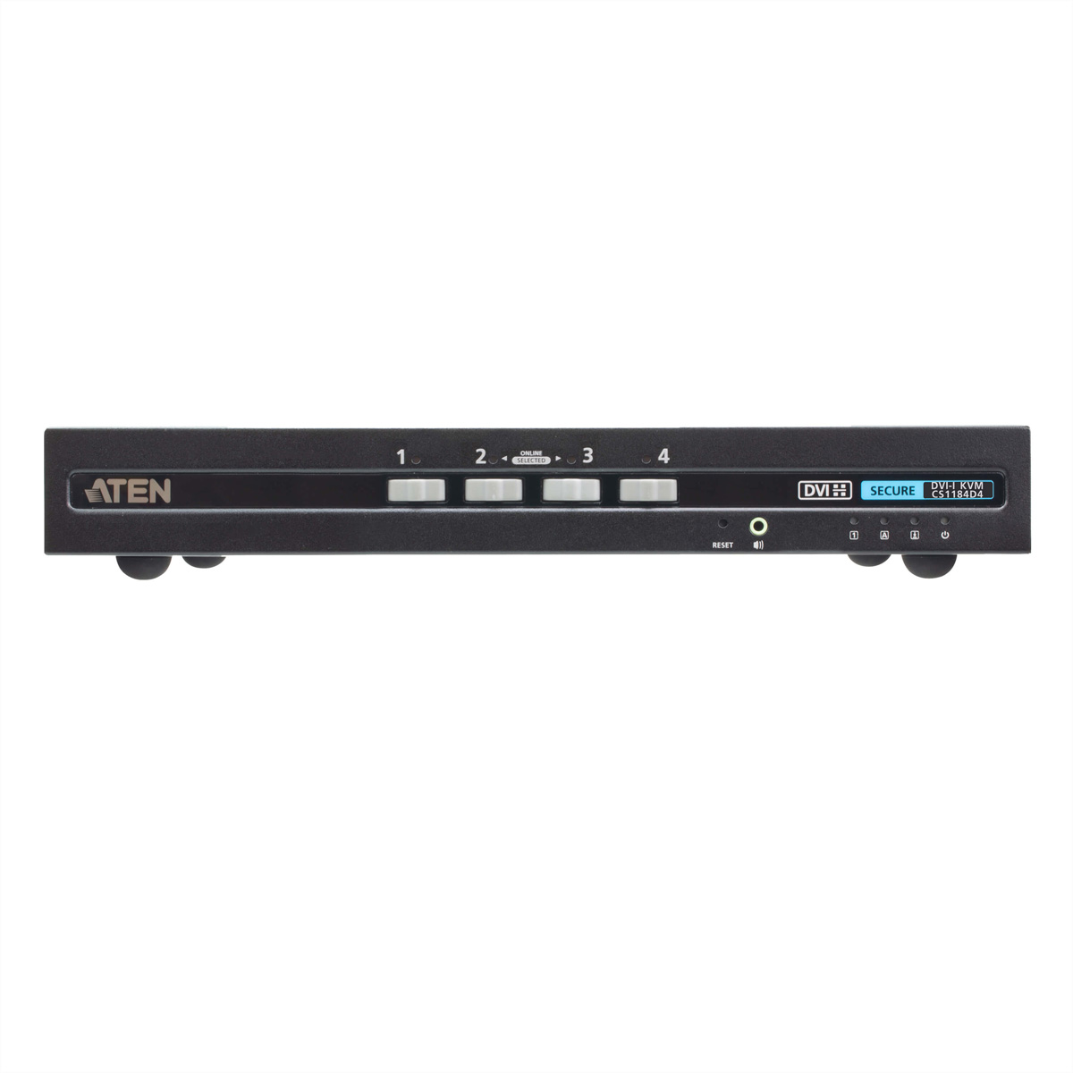ATEN CS1184D4 USB DVI Secure KVM Switch - KVM-Umschalter - 4-Port