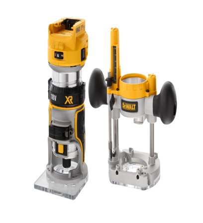 DeWalt DCW604NT Akku-Oberfräse solo inkl. Koffer, Ansicht 2