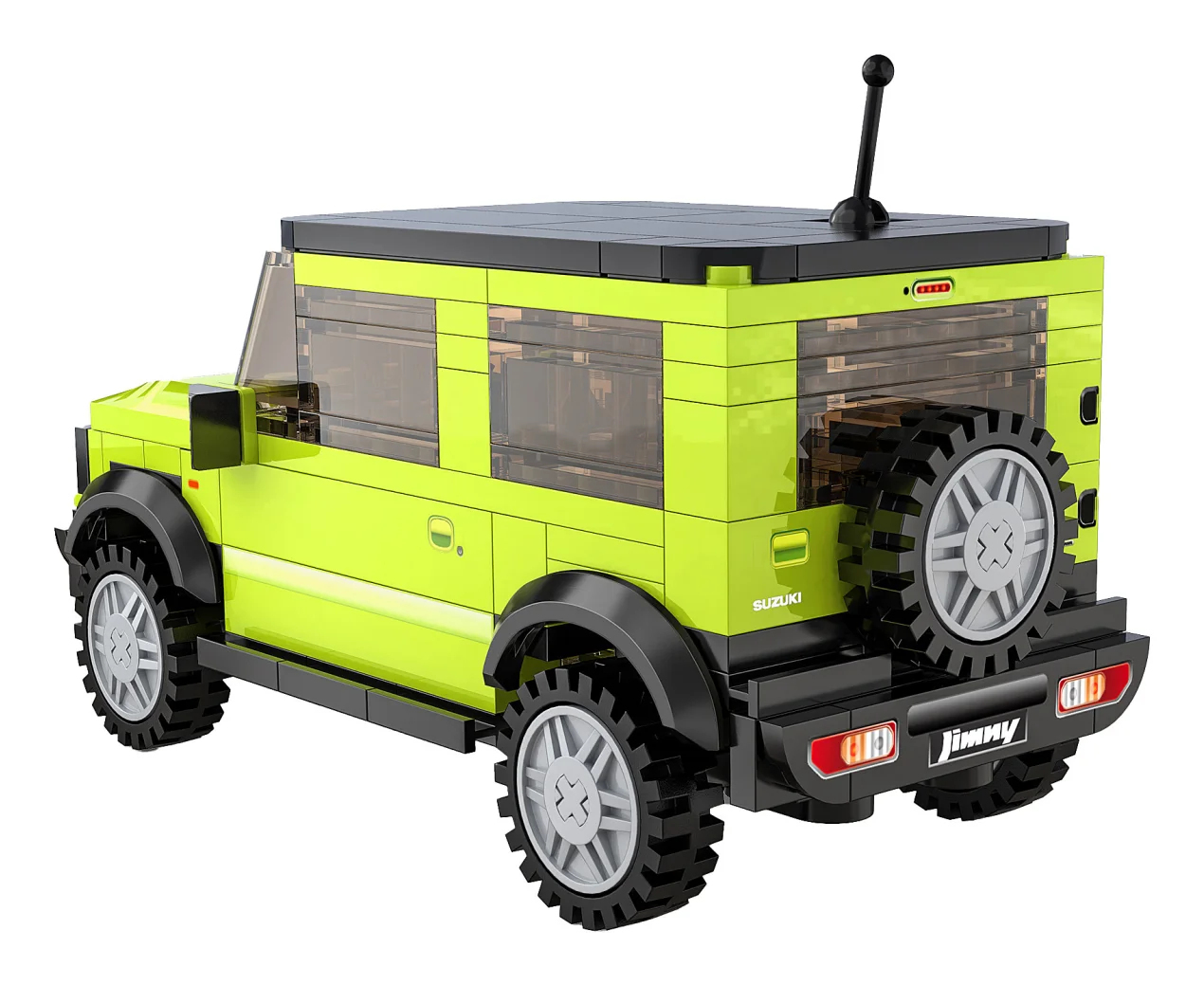 JAMARA CaDA Suzuki Jimny 1 24 Bricks grün 8+, Ansicht 2