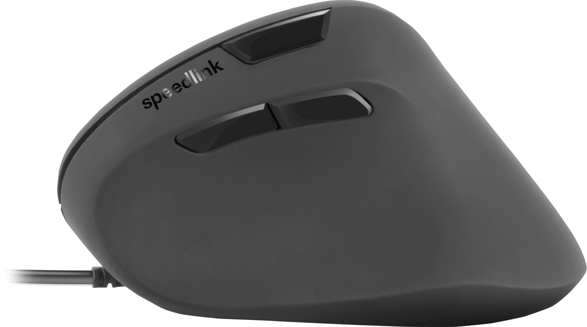 SPEEDLINK PIAVO - rechts - Vertikale Ausführung - Optisch - USB Typ-A - 2400 DPI - Schwarz, Ansicht 4
