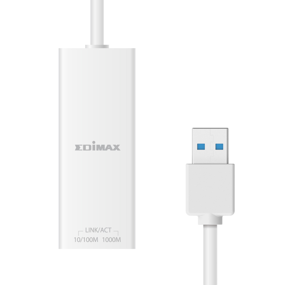Edimax EU-4306 V2 Netzwerkadapter 1 GBit/s USB-A (USB 3.2 Gen 1) - Netzwerkkarte - 1.000 Mbps, Ansicht 2